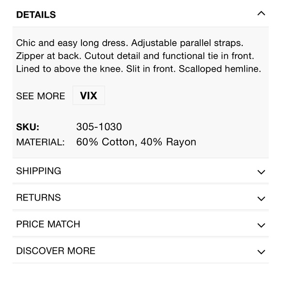 VIX Maxi Dress Size M Tulum Yola Tricia Long Dress EUC - Picture 12 of 12